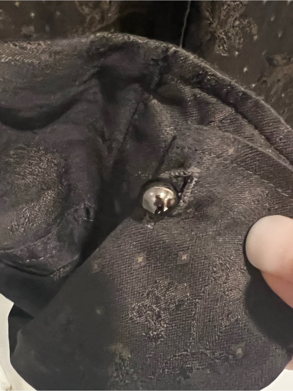 Ted Baker Men’s Black Button-Up Shirt with Cuff Links - Picture 5 of 8